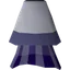 Blue elegant skirt