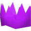 Purple partyhat