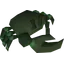 Raw dark crab