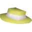 White boater