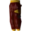 Red d'hide chaps (g)
