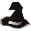 Black wizard hat (t)