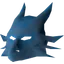 Blue dragon mask