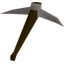 Steel pickaxe