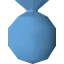 Blue dark bow paint