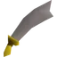 Steel scimitar