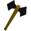 Black battleaxe