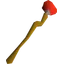 Fire battlestaff