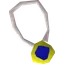 Sapphire amulet