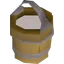 Bucket of milk