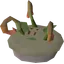 Uncooked botanical pie