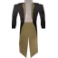 Dark tuxedo jacket