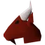 Old demon mask