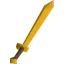 Gilded 2h sword