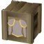 Steel gold-trimmed set (lg)