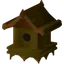 Yew bird house