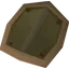 Hard leather shield
