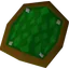 Green d'hide shield