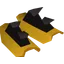 Gilded d'hide vambraces