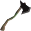 Black felling axe