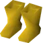 Yellow boots