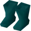 Teal boots