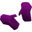 Purple gloves