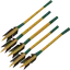 Headless atlatl dart