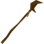 Redwood hiking staff