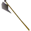 Steel halberd
