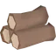 Camphor logs