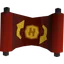 Impish ritual scroll