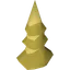 Blamish ochre shell (pointed)