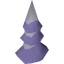 Blamish blue shell (pointed)