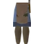 Wyrmscraig villager work skirt (blue)