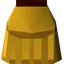 Gilded plateskirt