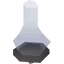 Empty oil lamp