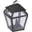Candle lantern (black)