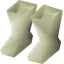 Cream boots