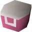 Villager hat (pink)