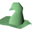 Green hat