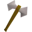 White battleaxe