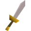 White dagger