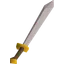 White 2h sword