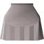 White plateskirt