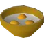 Uncooked egg