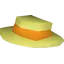 Orange boater