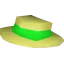 Green boater