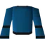 Blue wizard robe (t)