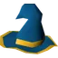 Blue wizard hat (g)